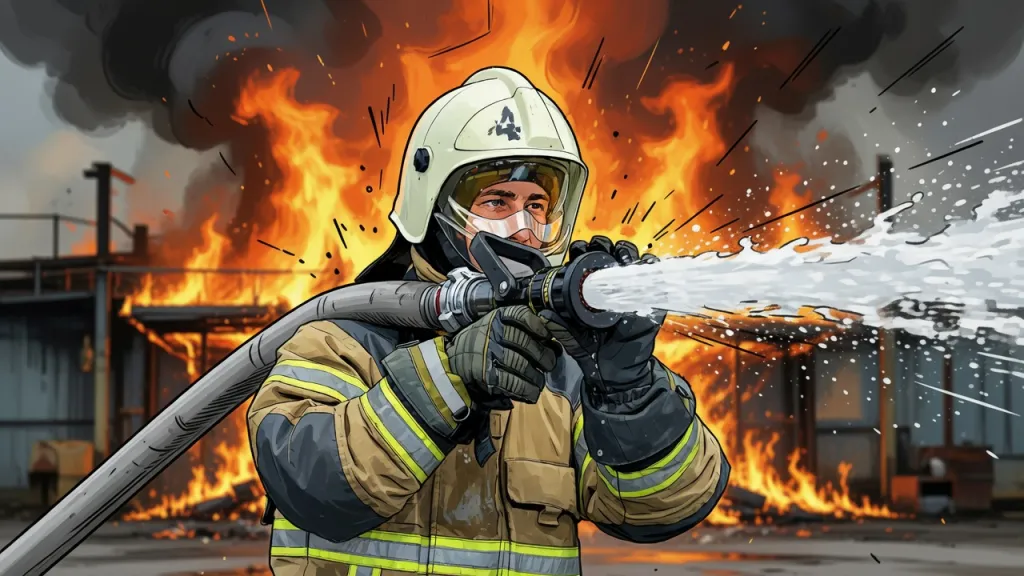 Пожар на складе в Коммунаре. 14 человек эвакуированы